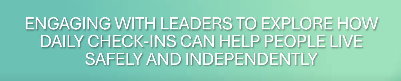 Engaging with leaders banner